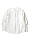 KAPITAL Gauze Linen Herringbone Stand Penny Shirt - Detail 1