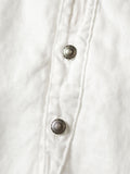 KAPITAL Gauze Linen Herringbone Stand Penny Shirt - Detail 6