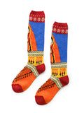 KAPITAL 96-Needle Maria Pattern Short Socks - 1