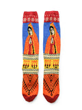 KAPITAL 96-Needle Maria Pattern Short Socks - 2