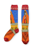 KAPITAL 96-Needle Maria Pattern Short Socks - PK
