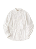 KAPITAL Broad Anorak Shirt - WH