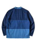 KAPITAL 8oz Denim 4-Tone Kakashi Shirt - Detail 1