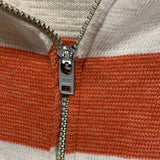 [M] Kapital Dobby Cotton Stripe Zip Up Sweatshirt Hoodie