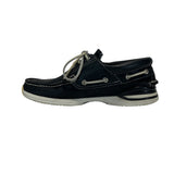[9] Visvim Hockney Deck Folk Low Navy