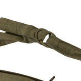 KAPITAL #6 COTTON CANVAS BIG SNUFKIN BAG OLIVE