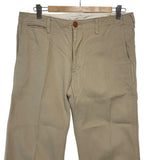 [L] Visvim 19SS High Water Chino Pants Giza Beige