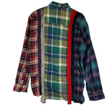 [M] DS! Needles Rebuild 7 Cut Flannel Shirt