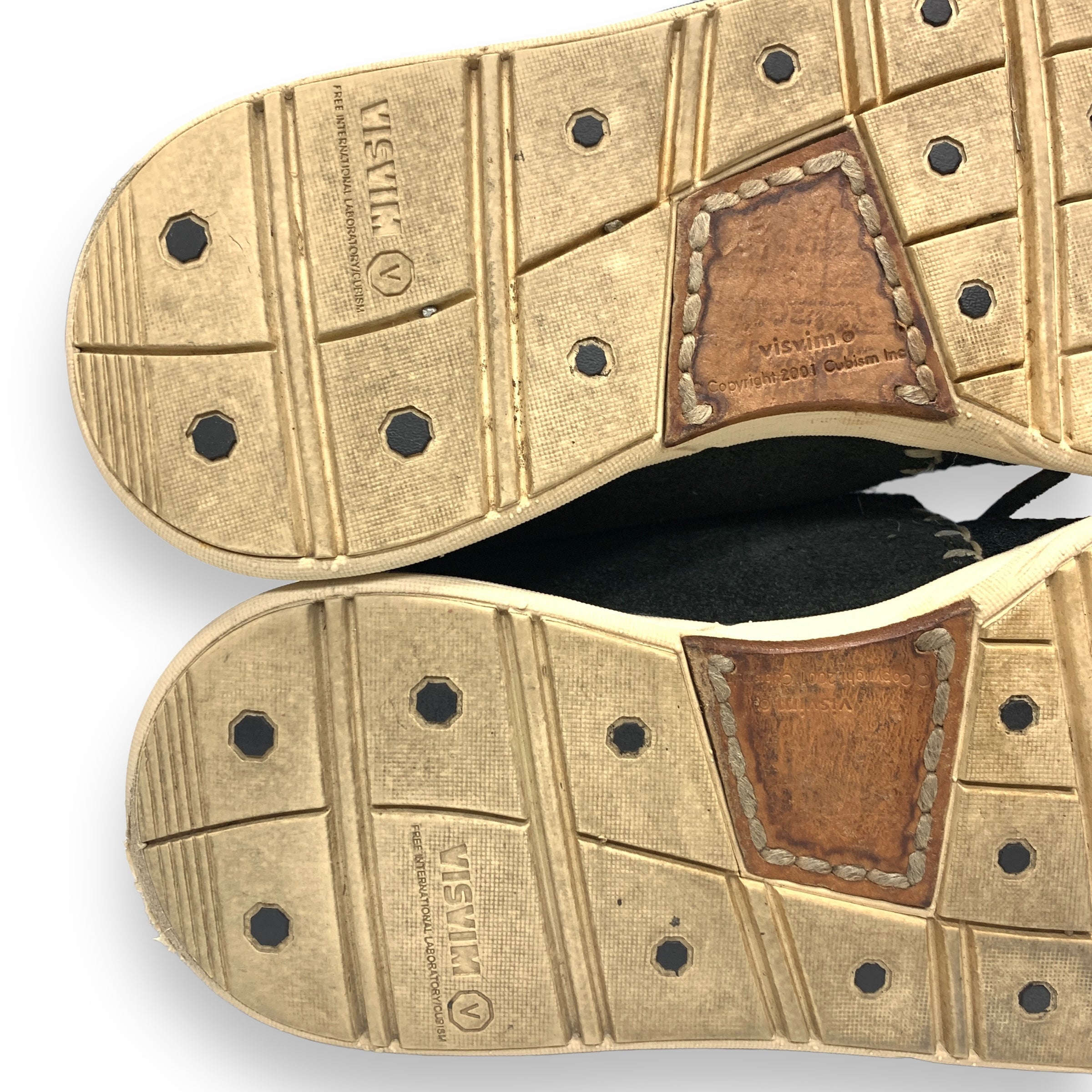 Chaussures Visvim Huron Mesh Moc-Folk Noir - Taille US 9.5 Homme, Neufes En Boîte (Prix Neuf : 695$)