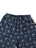 KAPITAL 8oz Denim FOLK-DOJO Embroidered Easy Short Pants - Detail 2