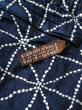 KAPITAL 8oz Denim FOLK-DOJO Embroidered Easy Short Pants - Detail 6