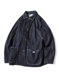 KAPITAL 12oz Denim CACTUS Coverall WWII - Front