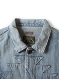 KAPITAL 12oz Denim Santo Domingo Thunderbird Jacket - 3