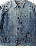 KAPITAL 12oz Denim Santo Domingo Thunderbird Jacket - 4