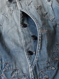 KAPITAL 12oz Denim Santo Domingo Thunderbird Jacket - 5