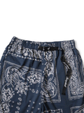 KAPITAL Coma Barberry Rat Brand Bandana Patchwork Shorts - Detail 2