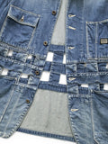 KAPITAL 11.5oz Denim Windowpane CACTUS Coverall - Detail 7
