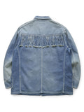 KAPITAL 11.5oz Denim Fringe Coverall - 2