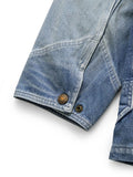 KAPITAL 11.5oz Denim Fringe Coverall - 9