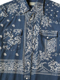 KAPITAL Viyella Bandana Pattern Husky Western Shirt - Detail 3