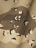KAPITAL Cotton Herringbone PECKISH Choco-Chip Camo Army Jacket Short - Detail 8