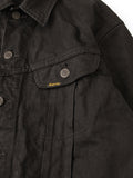 KAPITAL 14oz Black Denim Westerner Regular - Detail 3