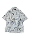 KAPITAL French Cross Linen Key West Shirt - Front