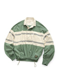 KAPITAL 16/- Panel Border Jersey BIG Rugby Shirt - Front