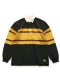 KAPITAL 16/- Dense Jersey Sheer Jersey Rugby Shirt - Black