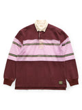 KAPITAL 16/- Dense Jersey Sheer Jersey Rugby Shirt - Crimson