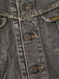 KAPITAL 14oz Black Denim Westerner Regular - Detail 4