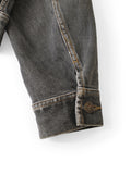 KAPITAL 14oz Black Denim Westerner Regular - Detail 6