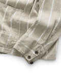 KAPITAL Linen Glitter Fillies Stripe CACTUS Coverall - Detail 4