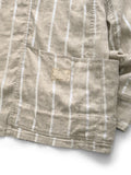 KAPITAL Linen Glitter Fillies Stripe CACTUS Coverall - Detail 5