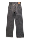 KAPITAL 14oz Black Denim 5P Monkey TH Zip - Detail 1