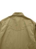 KAPITAL Shirt Chino Thunderbird Husky Western Shirt - Detail 7