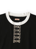 KAPITAL 20/- Jersey Ringer T Butterfly Concho - Detail 5