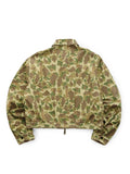 KAPITAL Hunter Camo Herringbone Reversible Drizzler Jacket - Detail 2