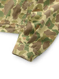 KAPITAL Hunter Camo Herringbone Reversible Drizzler Jacket - Detail 4