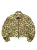 KAPITAL Hunter Camo Herringbone Reversible Drizzler Jacket - Hunter Camo