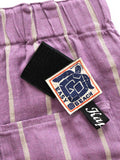 KAPITAL Linen Fillies Stripe Easy Beach GO Pants - Detail 7
