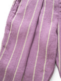 KAPITAL Linen Fillies Stripe Easy Beach GO Pants - Detail 4
