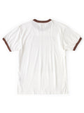 KAPITAL 20/- Jersey Ringer T Gull Foot Print - Detail 1