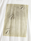 KAPITAL 20/- Jersey Ringer T Gull Foot Print - Detail 4