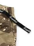 KAPITAL Cotton Herringbone PECKISH Camo Short Pants - Detail 3