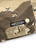 KAPITAL Cotton Herringbone PECKISH Camo Short Pants - Detail 6
