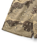 KAPITAL Cotton Herringbone PECKISH Camo Short Pants - Detail 5