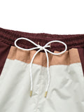 KAPITAL Poly Taffeta SHAKA Swim Shorts