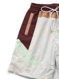 KAPITAL Poly Taffeta SHAKA Swim Shorts