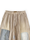 KAPITAL Dixie Hickory Fatigue Baggy Pants Rush Field Remake Mauve - Detail 2
